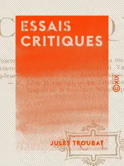 essais critiques book cover image