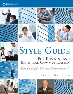 franklincovey style guide book cover image