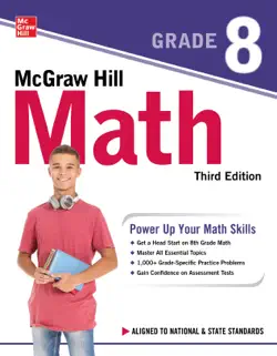 mcgraw hill math grade 8, third edition book cover image