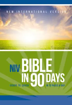 niv, bible in 90 days book cover image