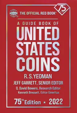 a guide book of united states coins 2022 book cover image