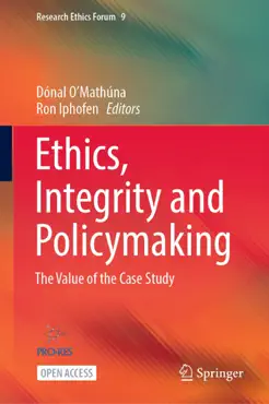 ethics, integrity and policymaking book cover image