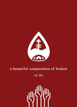 a beautiful composition of broken book cover image