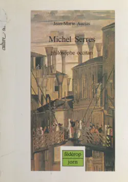 michel serres, philosophe occitan imagen de la portada del libro