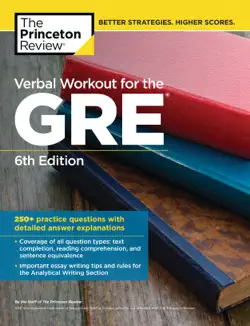 verbal workout for the gre, 6th edition book cover image