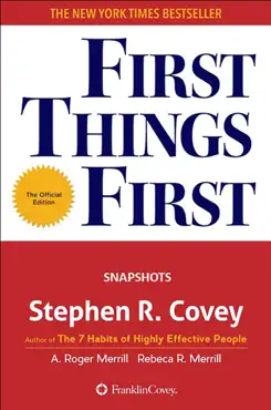 first things first imagen de la portada del libro