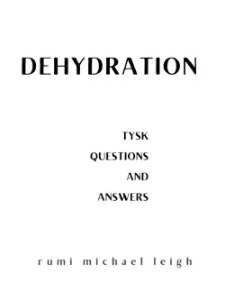 dehydration book cover image