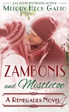 zambonis and mistletoe - a hockey holiday romance book cover image