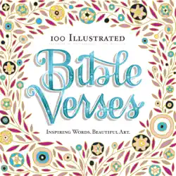 100 illustrated bible verses book cover image