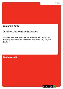 direkte demokratie in italien book cover image