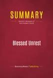 Summary: Blessed Unrest sinopsis y comentarios