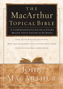 the macarthur topical bible book cover image