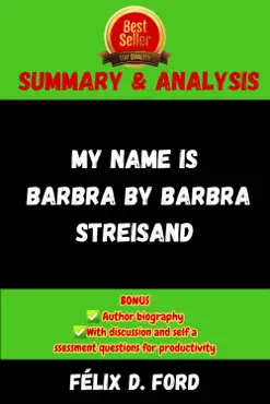 summary and analysis of my name is barbra by barbra streisand book cover image