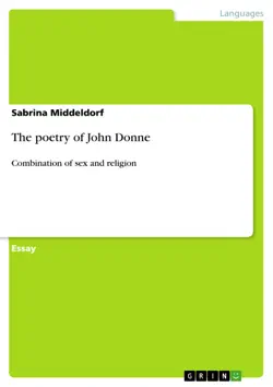 the poetry of john donne imagen de la portada del libro
