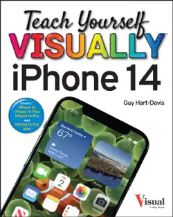 teach yourself visually iphone 14 book cover image