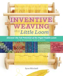 inventive weaving on a little loom book cover image