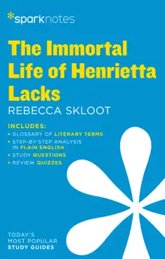 the immortal life of henrietta lacks sparknotes literature guide book cover image
