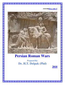 persian roman wars book cover image