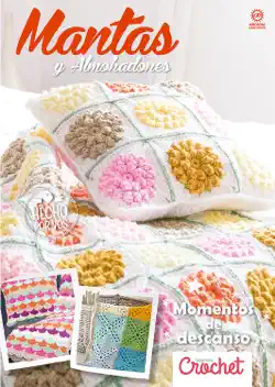 crochet mantas y almohadones imagen de la portada del libro