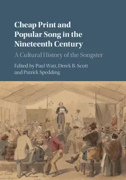 cheap print and popular song in the nineteenth century book cover image