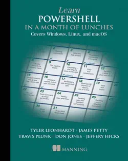 learn powershell in a month of lunches, fourth edition book cover image