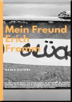 mein freund erich fromm book cover image