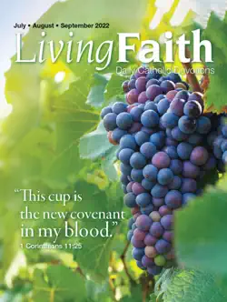 living faith july, august, september 2022 book cover image