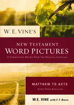 w. e. vine's new testament word pictures: matthew to acts book cover image