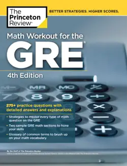 math workout for the gre, 4th edition book cover image