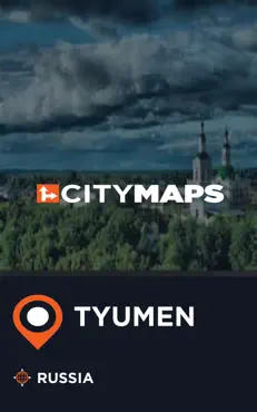 city maps tyumen russia book cover image