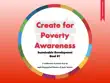 Create for Poverty Awareness synopsis, comments