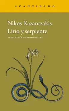 lirio y serpiente imagen de la portada del libro