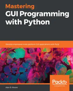 mastering gui programming with python book cover image