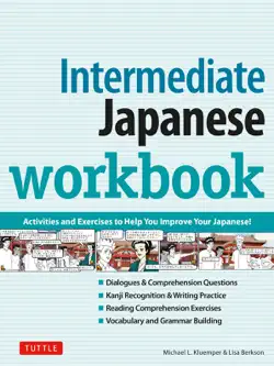 intermediate japanese workbook book cover image