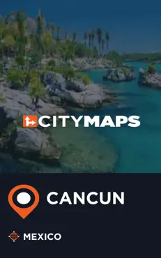 city maps cancun mexico book cover image