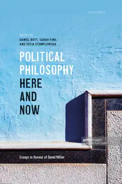 political philosophy, here and now book cover image