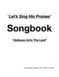 Songbook book summary, reviews and download