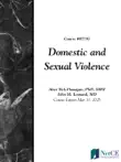 Domestic and Sexual Violence synopsis, comments