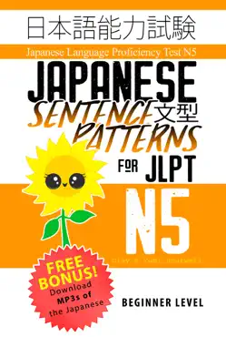 japanese sentence patterns for jlpt n5 book cover image