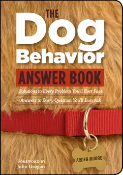 the dog behavior answer book book cover image