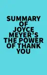 Summary of Joyce Meyer's The Power of Thank You sinopsis y comentarios
