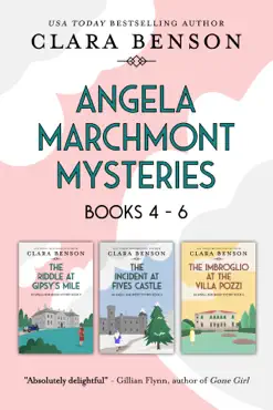 angela marchmont mysteries books 4-6 book cover image