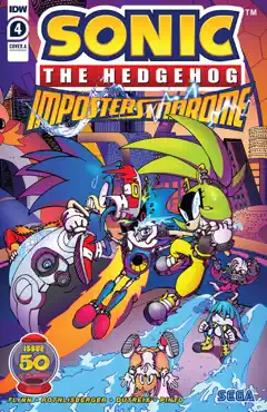 sonic the hedgehog: imposter syndrome #4 book cover image