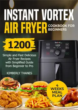 instant vortex air fryer cookbook for beginners book cover image