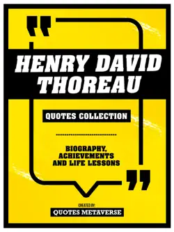 henry david thoreau - quotes collection imagen de la portada del libro