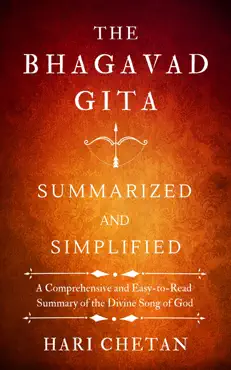 the bhagavad gita summarized and simplified book cover image