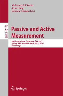 passive and active measurement book cover image