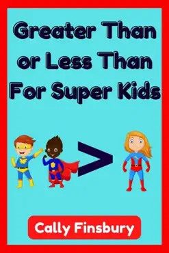 greater than or less than for super kids book cover image