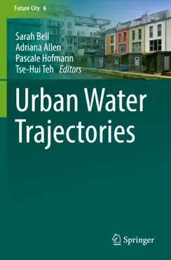urban water trajectories book cover image