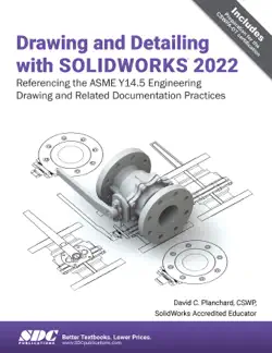 drawing and detailing with solidworks 2022 book cover image